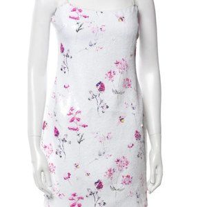 LIKELY Sequin Floral Print Mini Dress. Perfect for brides/bachelorette!